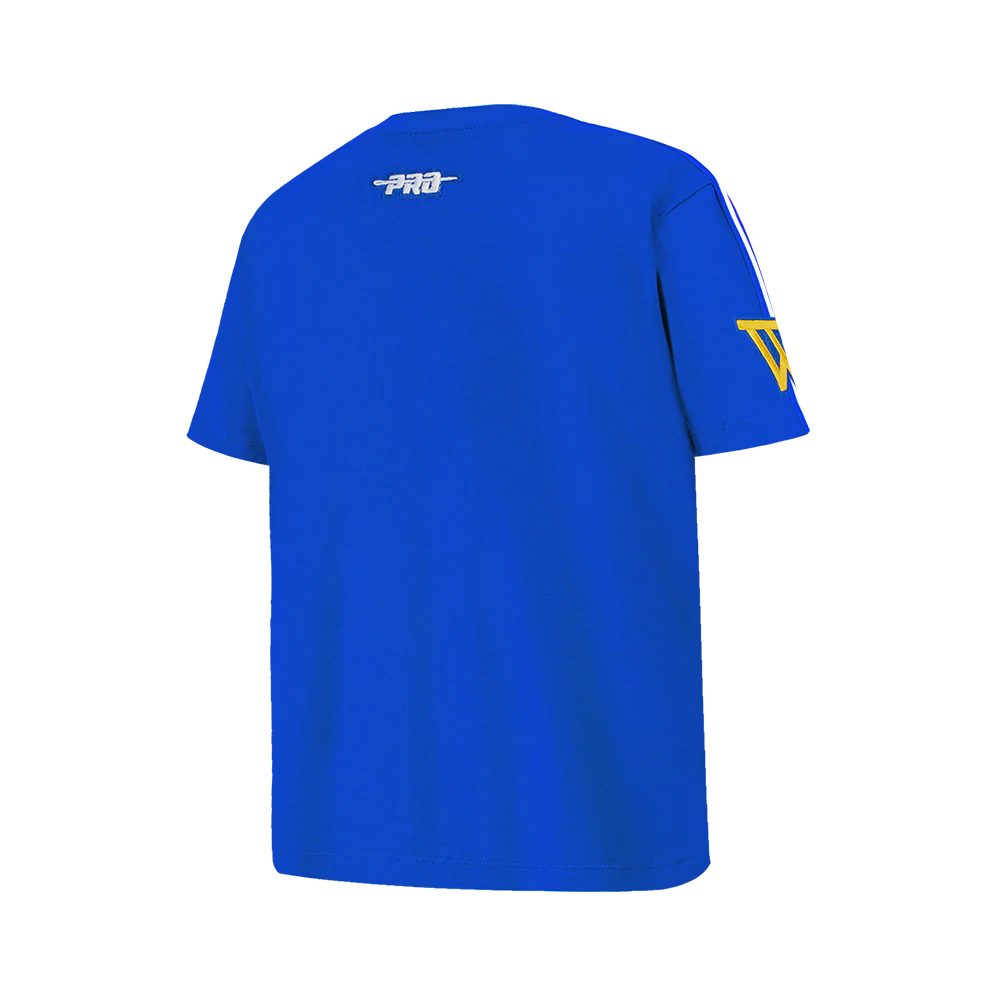 NBA GOLDEN STATE WARRIORS STEPHEN CURRY #30 CLASSIC PNN BIG BOY'S SS TA (ROYAL BLUE) - Image 4