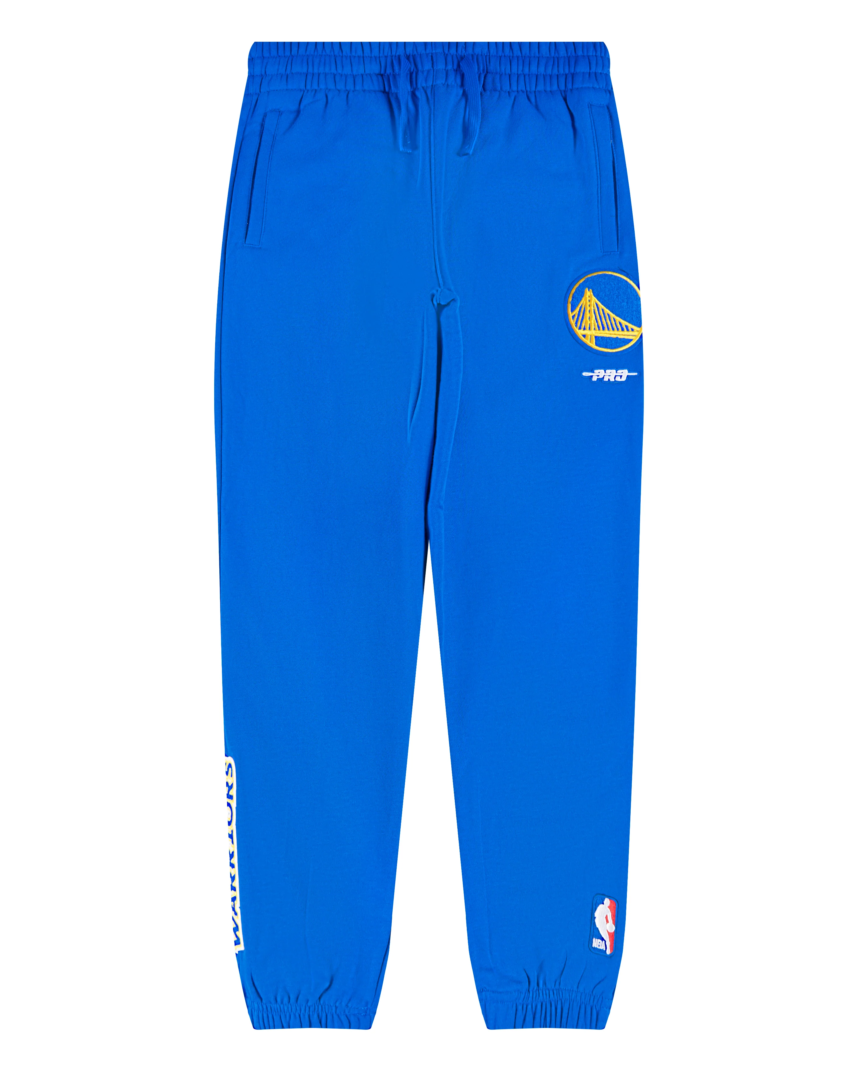 NBA GOLDEN STATE WARRIORS CLASSIC BIG BOYS FLC SWEATPANT (ROYAL BLUE)