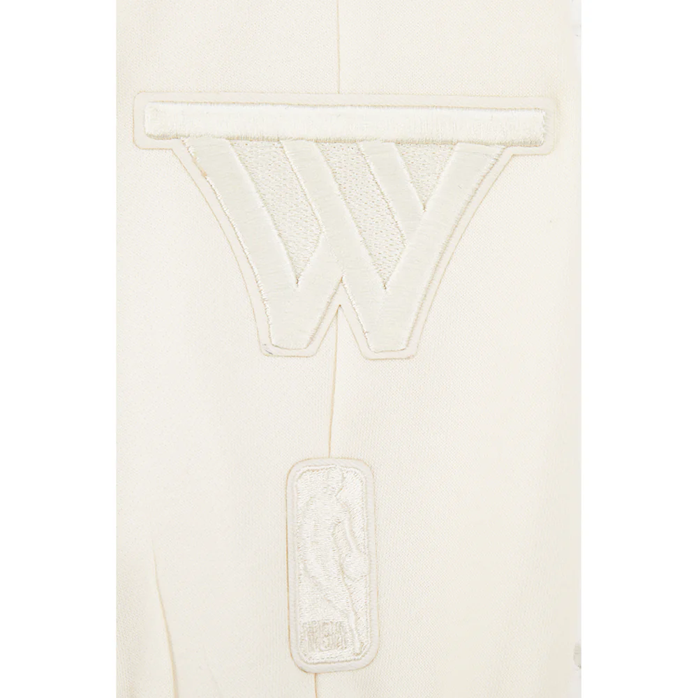 NBA GOLDEN STATE WARRIORS NEUTRAL BIG BOYS FLC SWEATPANT (EGGSHELL) - Image 6