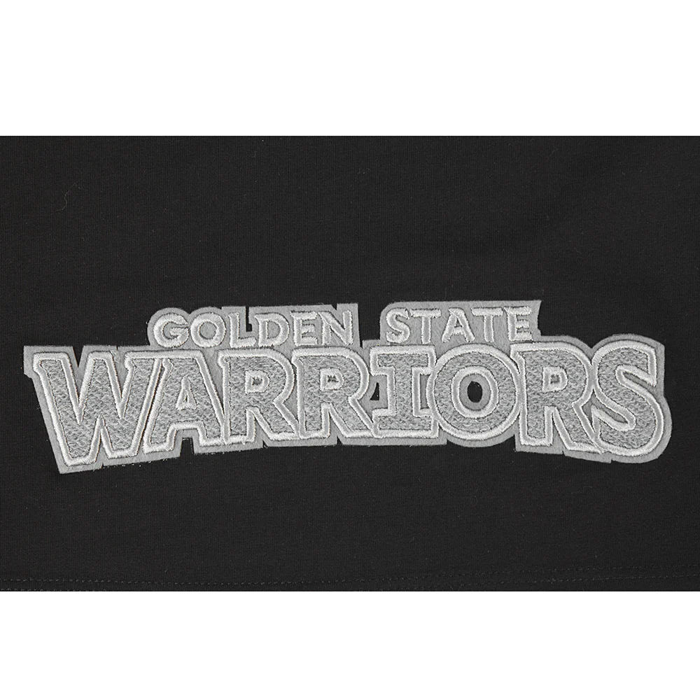 NBA GOLDEN STATE WARRIORS REVERSE FRENCH TERRY WOMEN'S BODYCON DRESS (BLACK) - Image 9