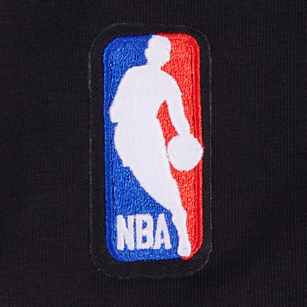 NBA GOLDEN STATE WARRIORS STAMPED WOMEN'S BODY CON DRESS (BLACK) - Image 5