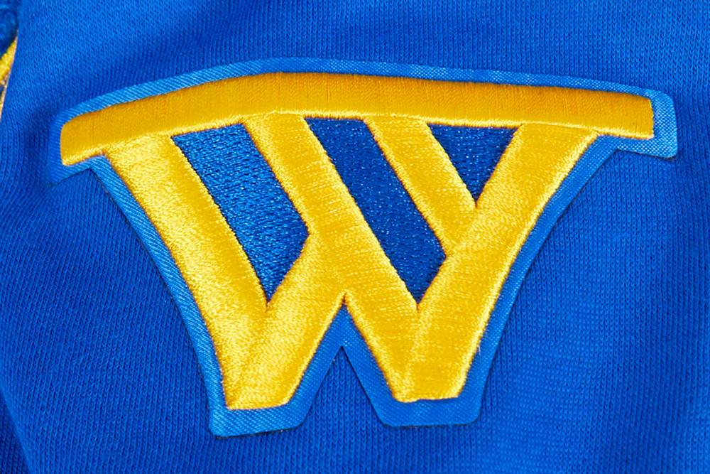 NBA GOLDEN STATE WARRIORS CLASSIC BIG BOYS FLEECE PULLOVER HOODIE (ROYAL BLUE) - Image 5