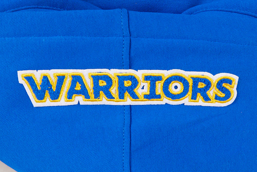 NBA GOLDEN STATE WARRIORS CLASSIC BIG BOYS FLEECE PULLOVER HOODIE (ROYAL BLUE) - Image 6