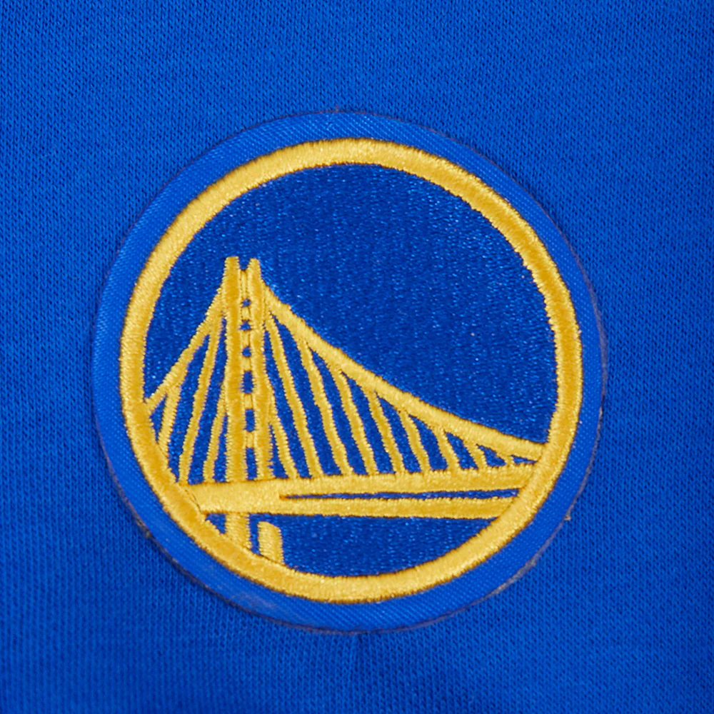 NBA GOLDEN STATE WARRIORS WINGSPAN BIG BOY'S DROP SHOULDER FLC CREWNECK (ROYAL BLUE) - Image 9