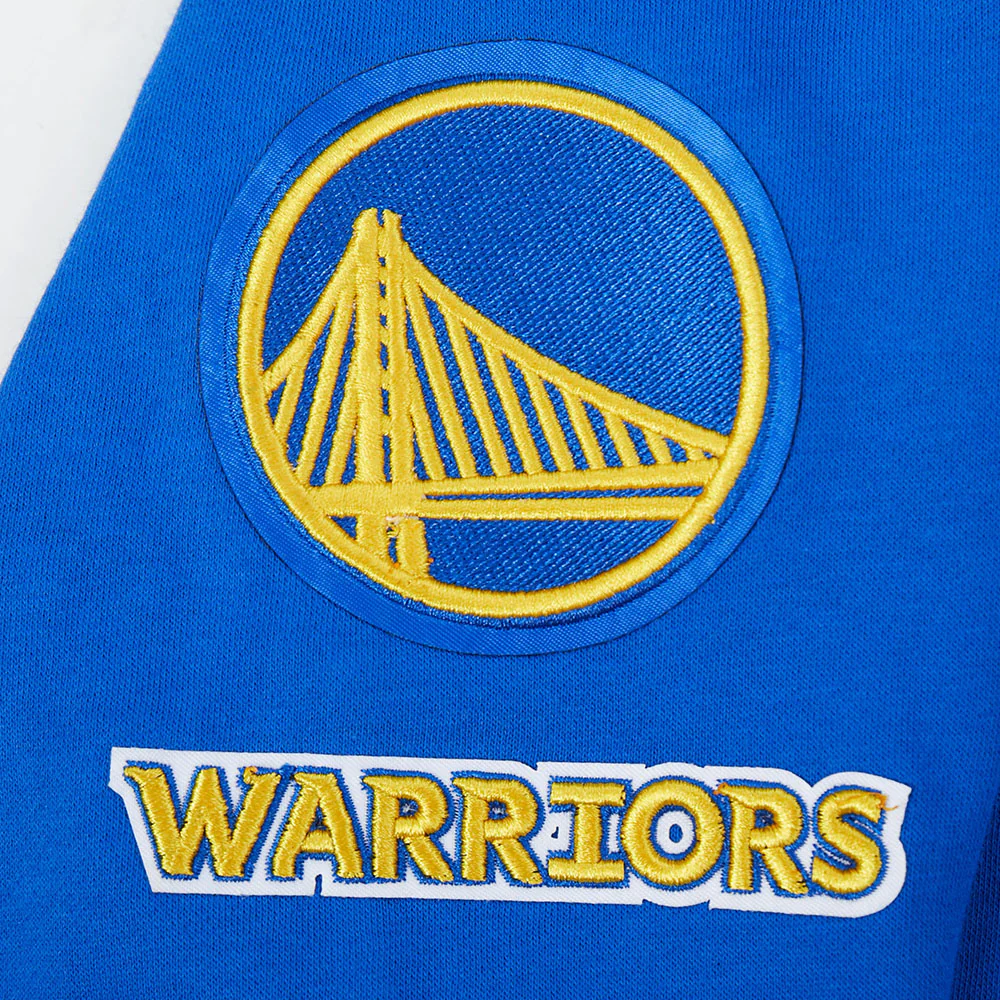 NBA GOLDEN STATE WARRIORS STEPHEN CURRY #30 CLASSIC PNN BIG BOY'S FLEEC (ROYAL BLUE) - Image 6