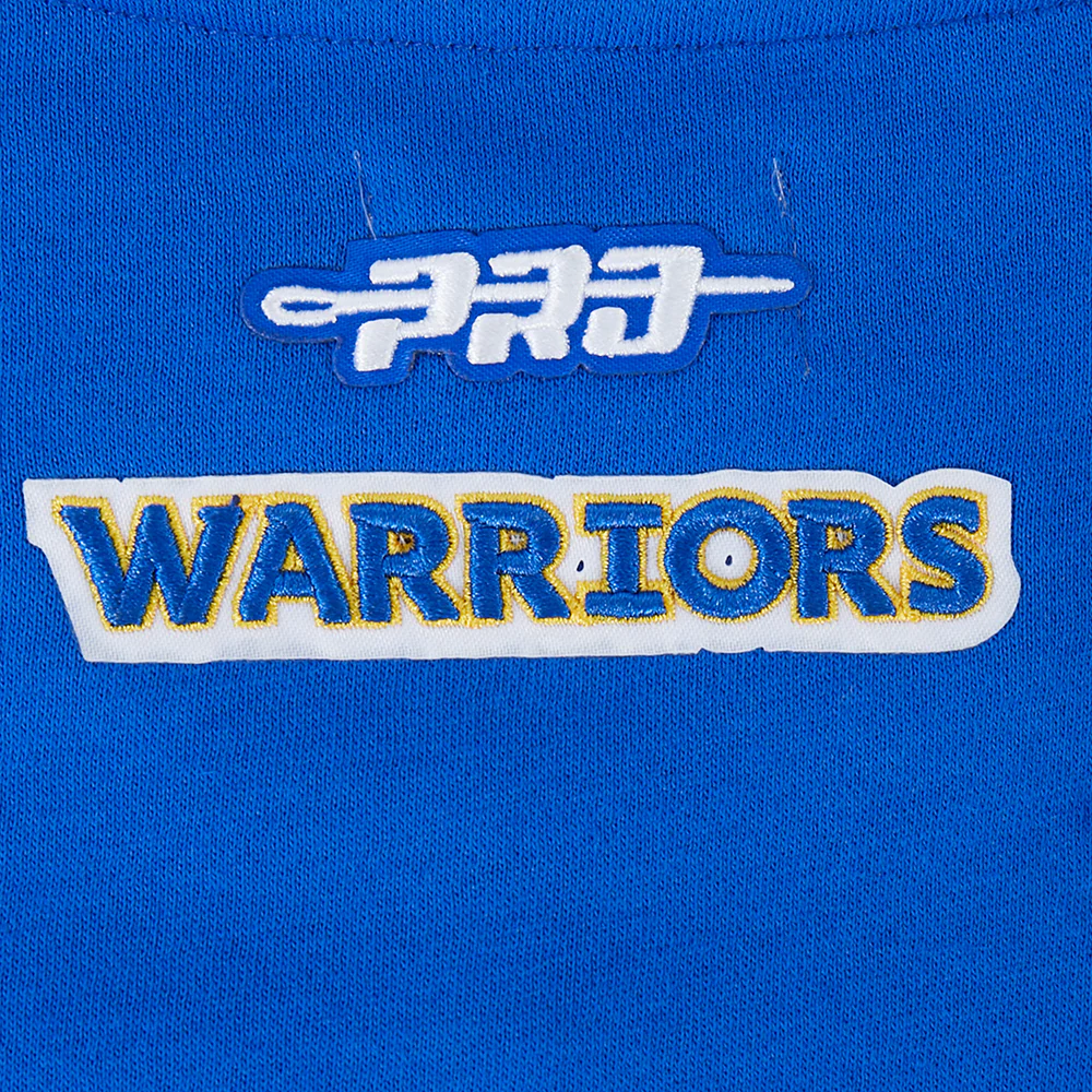 GOLDEN STATE WARRIORS CLASSIC BIG GIRL'S FLC CREWNECK (ROYAL BLUE) - Image 7