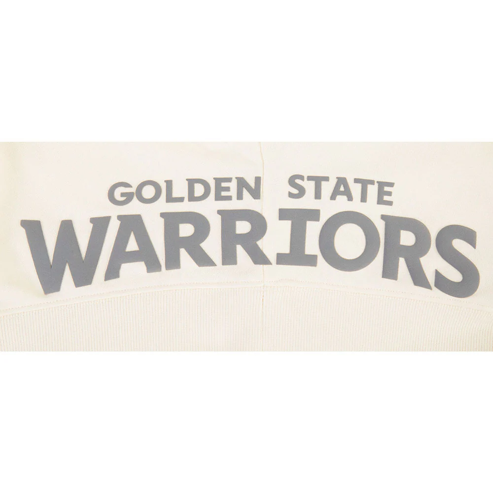 NBA GOLDEN STATE WARRIORS STREET TEAM WOMEN'S FLC CREWNECK (EGGSHELL) - Image 8