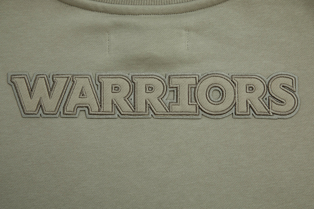 NBA GOLDEN STATE WARRIORS NEUTRAL WOMEN'S CREWNECK (TAUPE) - Image 7
