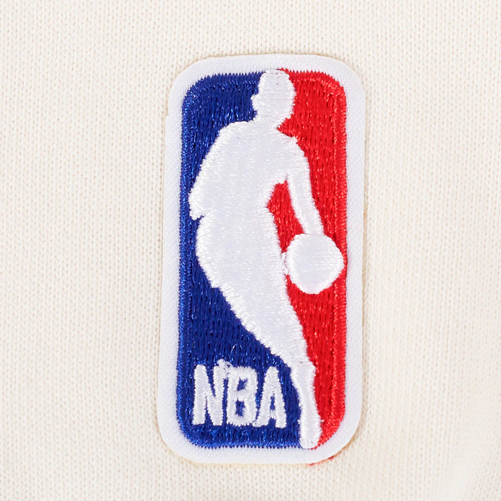 NBA GOLDEN STATE WARRIORS RETRO CLASSIC WOMEN'S CREWNECK (EGGSHELL/ROYAL BLUE) - Image 9