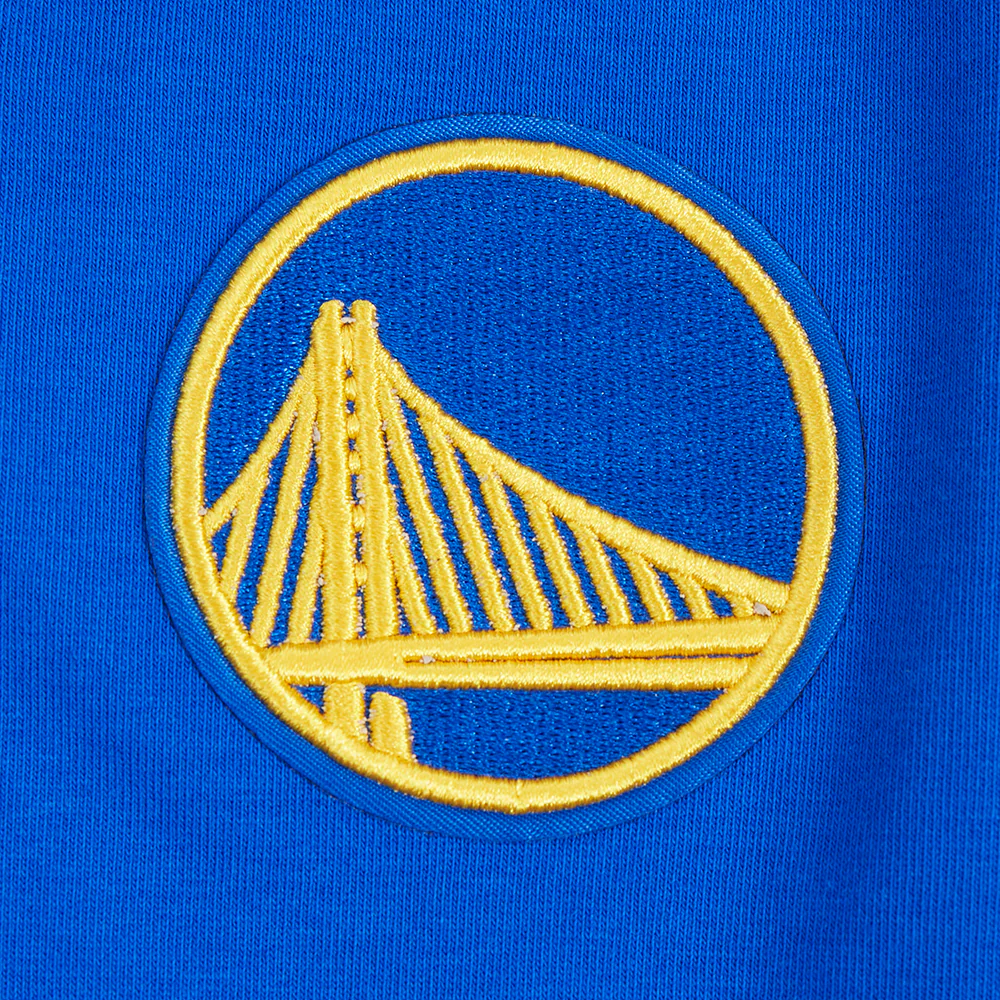 NBA GOLDEN STATE WARRIORS SCRIPT TAIL WOMEN'S HIGH WAIST JERSEY LEGGING (ROYAL BLUE) - Image 6