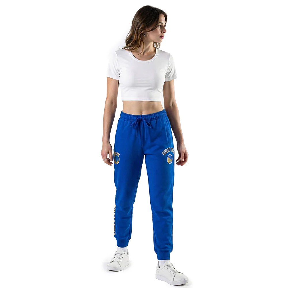 NBA GOLDEN STATE WARRIORS CLASSIC WOMEN'S SWEATPANT (ROYAL BLUE) - Image 5