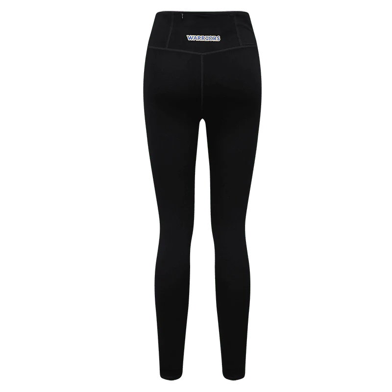 NBA GOLDEN STATE WARRIORS CLASSIC WOMEN'S JERSEY LEGGING (BLACK) - Image 4