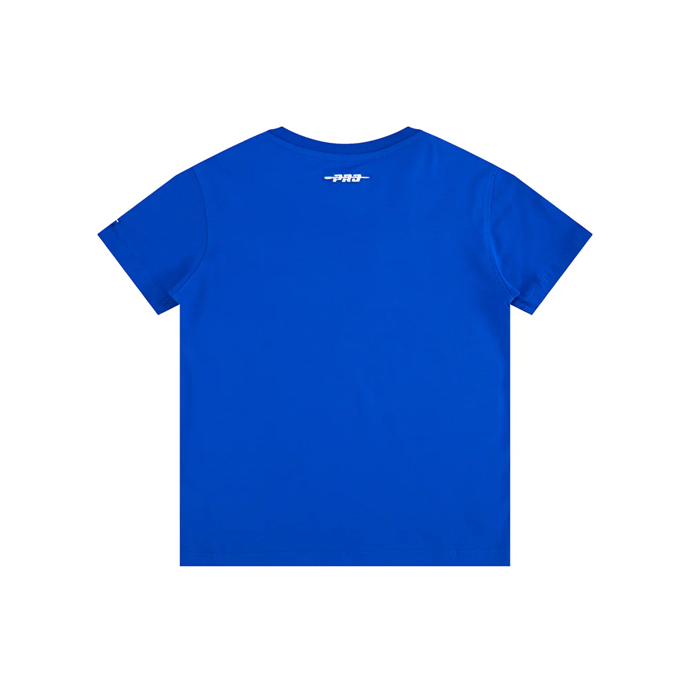 NBA GOLDEN STATE WARRIORS RETRO CLASSIC LITTLE BOYS SHORT SLEEVE TAPING TEE (ROYAL BLUE) - Image 4