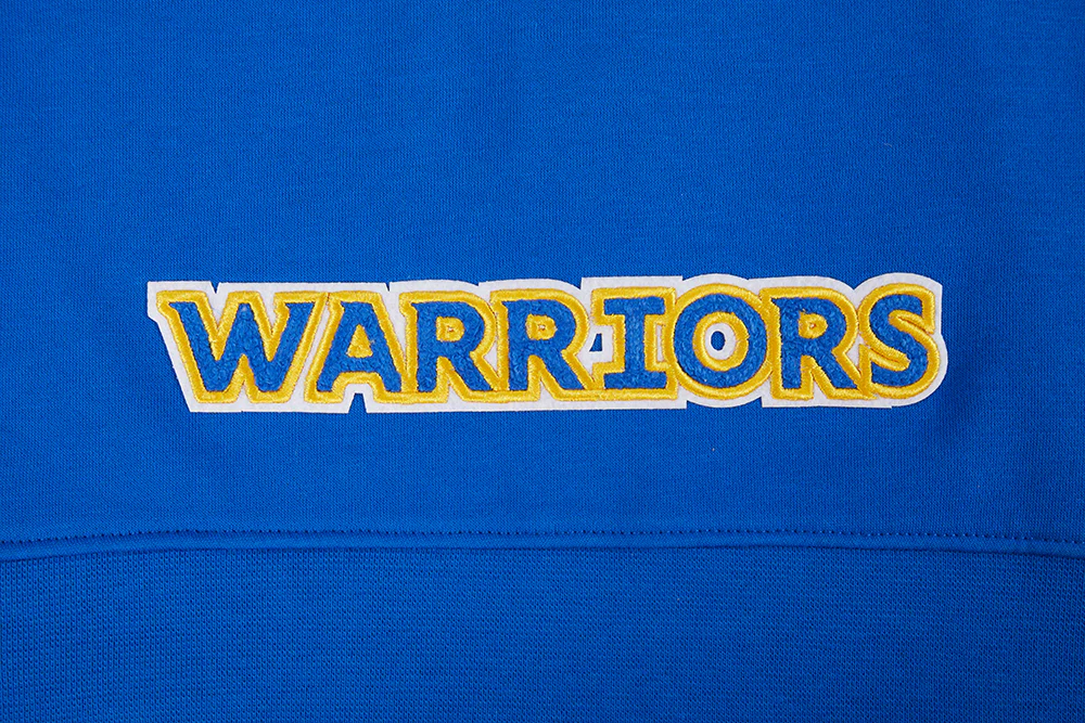 NBA GOLDEN STATE WARRIORS CLASSIC LITTLE GIRLS FLEECE FULL ZIP HOODIE (ROYAL BLUE) - Image 17