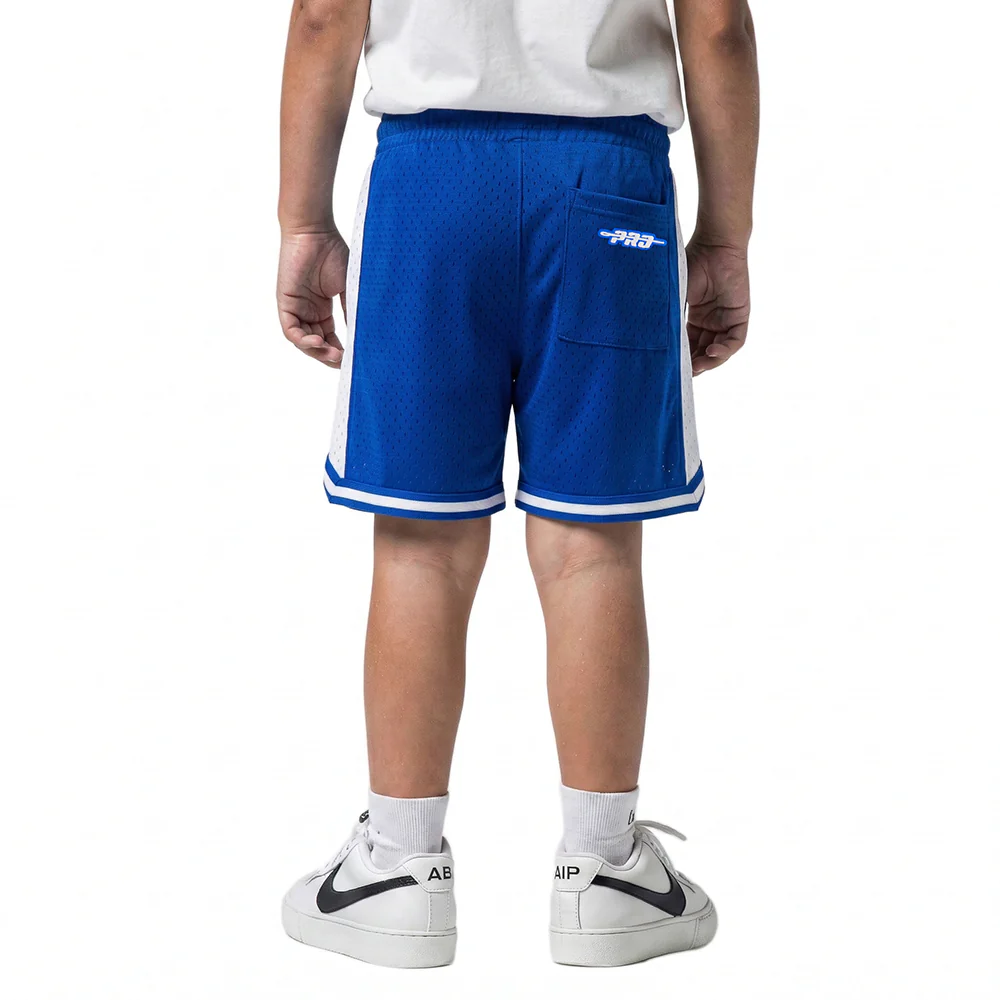 NBA GOLDEN STATE WARRIORS CLASSIC TODDLER BOYS FLEECE 2.0 SHORT (ROYAL BLUE) - Image 2