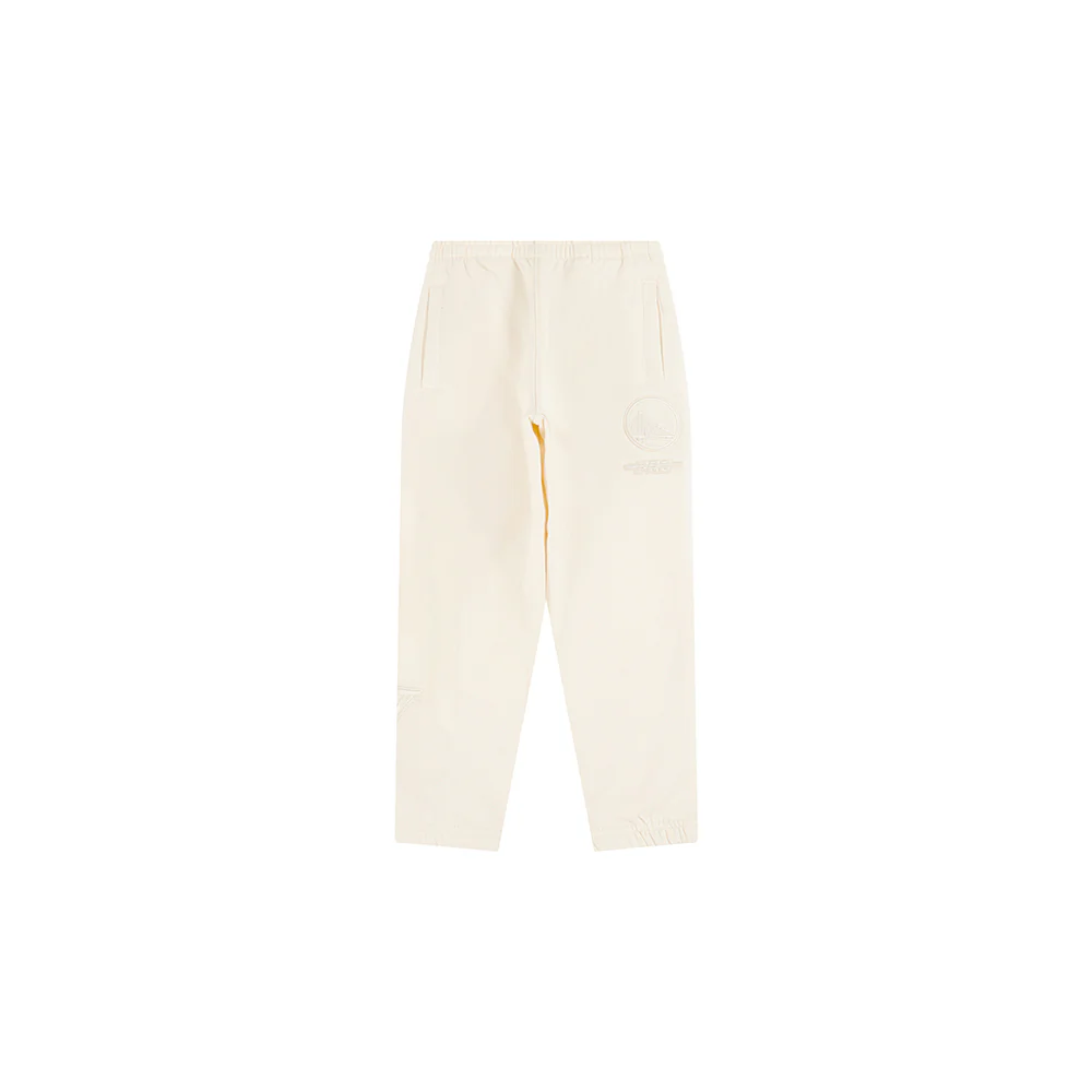 NBA GOLDEN STATE WARRIORS NEUTRAL TODDLER BOYS FLC SWEATPANT (EGGSHELL) - Image 4