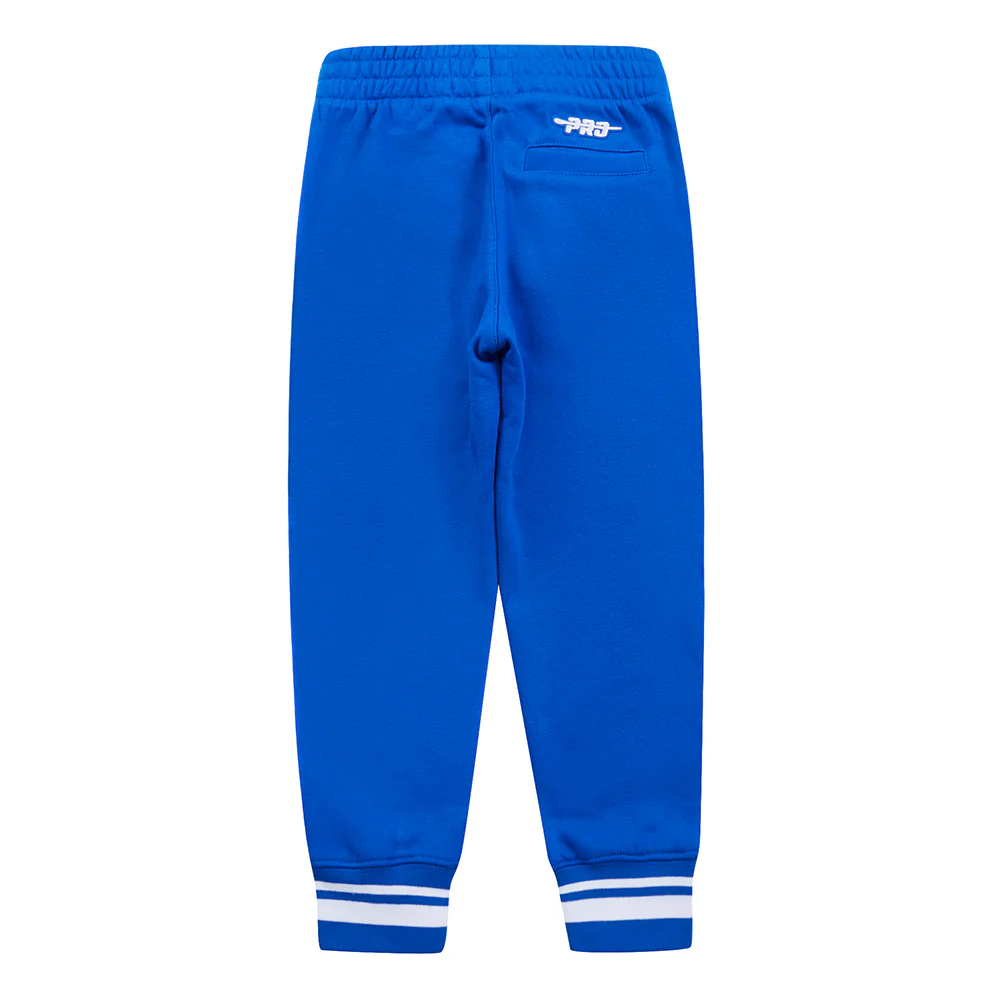 NBA GOLDEN STATE WARRIORS RETRO CLASSIC TODDLER BOYS RIB SWEATPANT (ROYAL BLUE) - Image 5