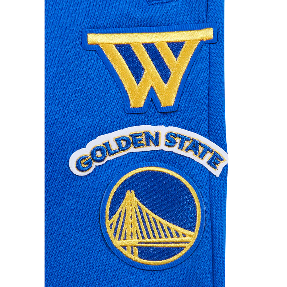 NBA GOLDEN STATE WARRIORS RETRO CLASSIC TODDLER BOYS RIB SWEATPANT (ROYAL BLUE) - Image 6