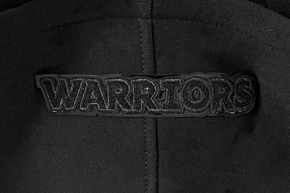 NBA GOLDEN STATE WARRIORS TRIPLE BLACK TODDLER BOYS FLEECE PULLOVER HOODIE (BLACK) - Image 9