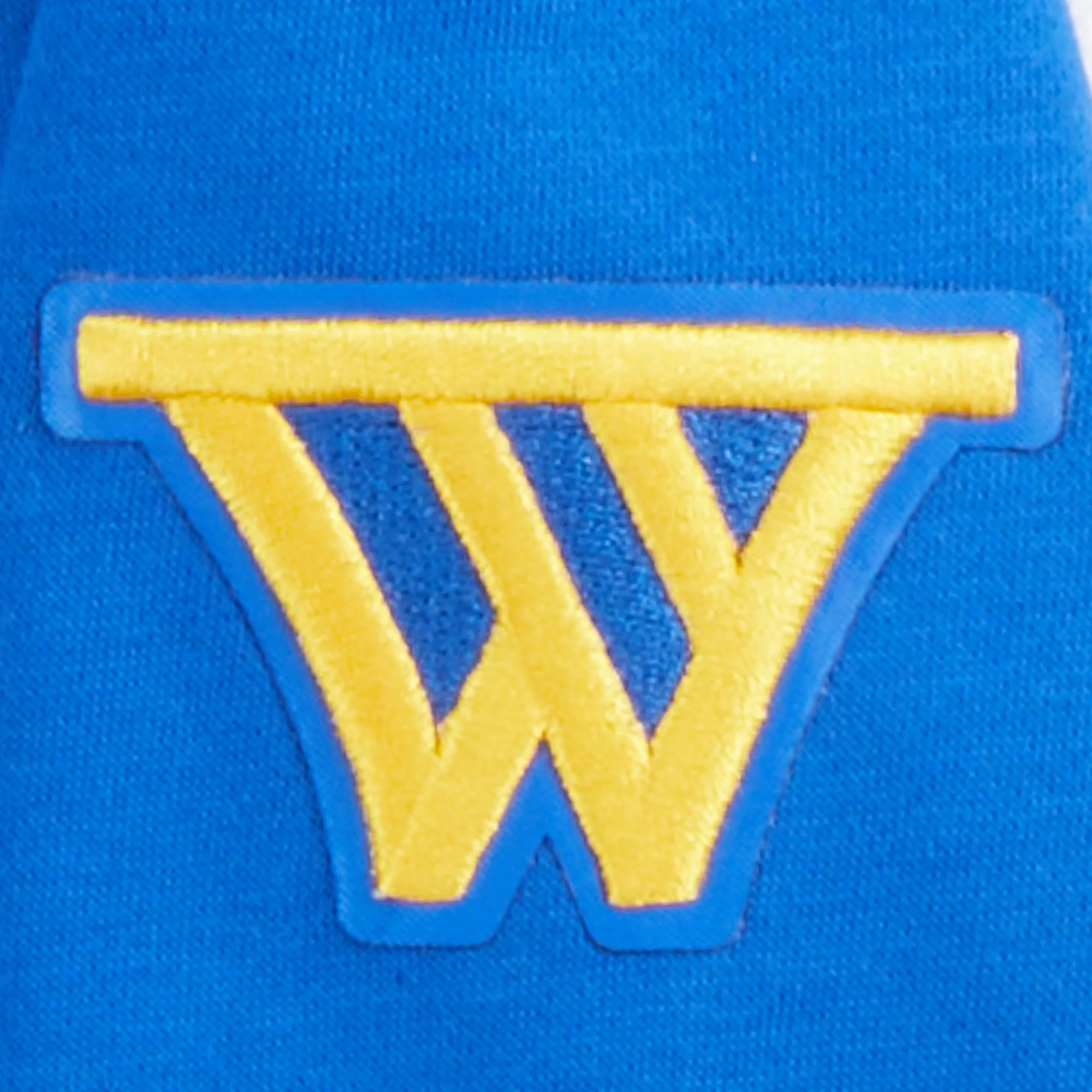 NBA GOLDEN STATE WARRIORS RETRO CLASSIC TODDLER BOYS RIB FLEECE PULLOVER HOODIE (ROYAL BLUE) - Image 7