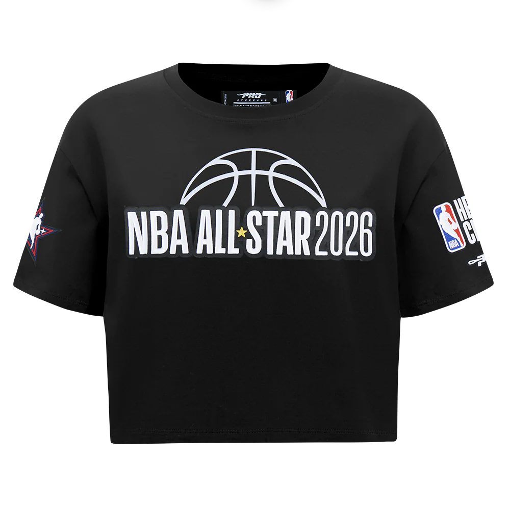 NBA XHBCU CLASSIX 2026 WOMEN'S SJ BOXY TEE (BLACK) - Image 3