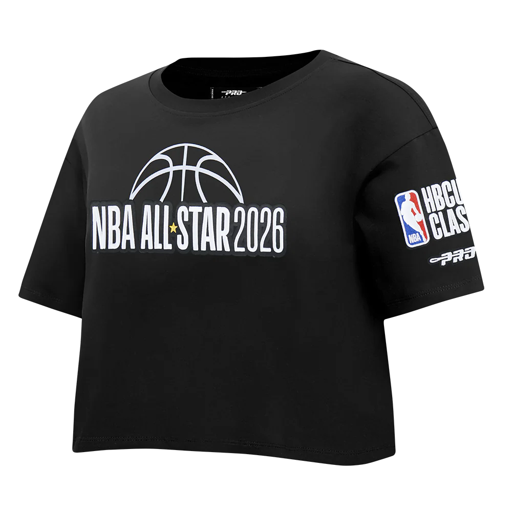 NBA XHBCU CLASSIX 2026 WOMEN'S SJ BOXY TEE (BLACK) - Image 4