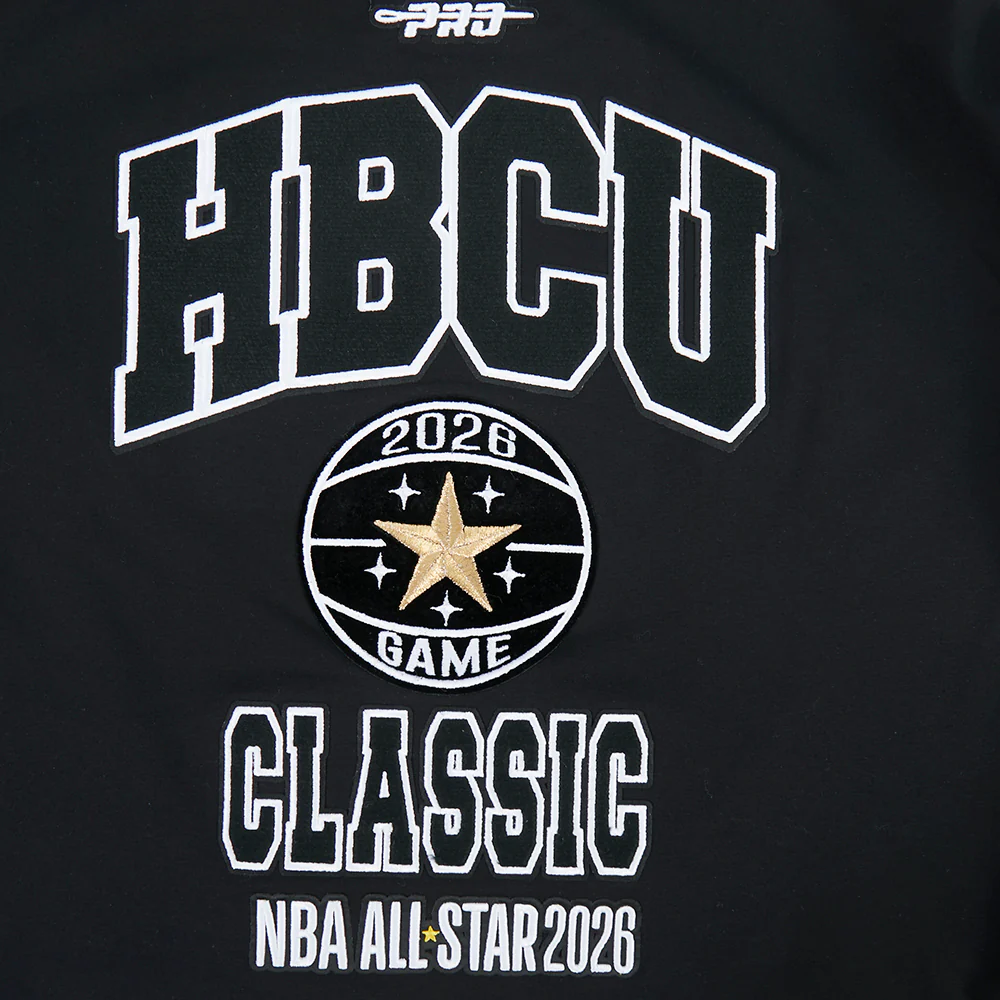 NBA XHBCU CLASSIX 2026 WOMEN'S SJ BOXY TEE (BLACK) - Image 8