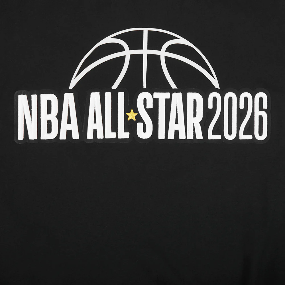 NBA X HBCU CLASSIC 2026 WOMEN'S FLC CROPPED PO HOODIE (BLACK) - Image 10