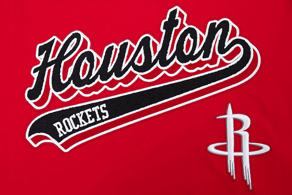 NBA HOUSTON ROCKETS SCRIPT TAIL MEN'S   TEE (RED) - Image 5