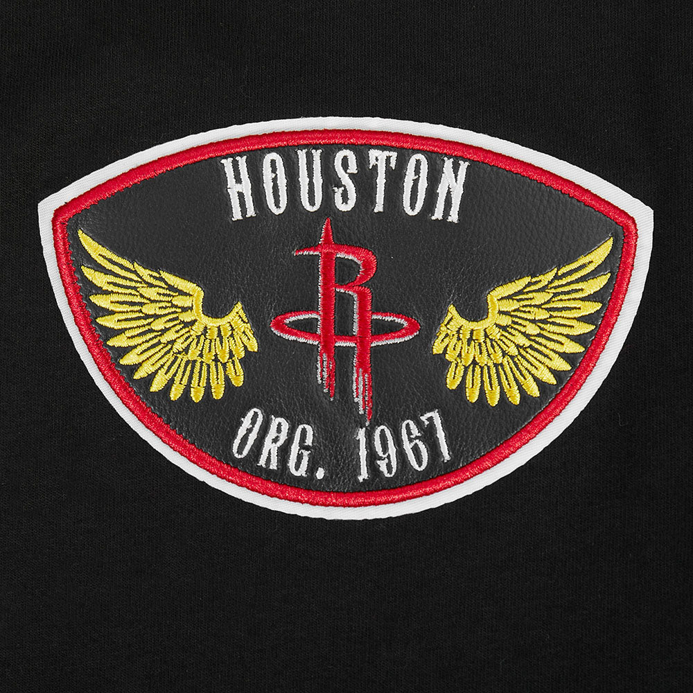 NBA HOUSTON ROCKETS BORN FOR SPORT MEN'S SJ TEE (BLACK) - Image 7