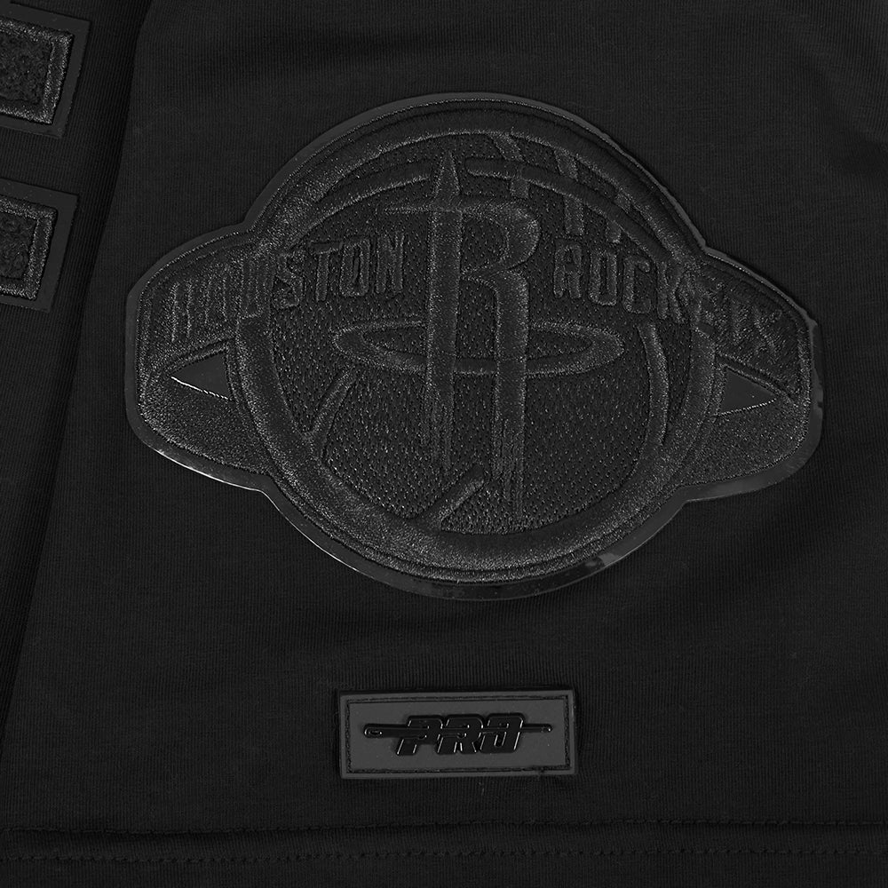 NBA HOUSTON ROCKETS TRIPLE BLACK MEN'S SJ TEE (TRIPLE BLACK MEN'S) - Image 8