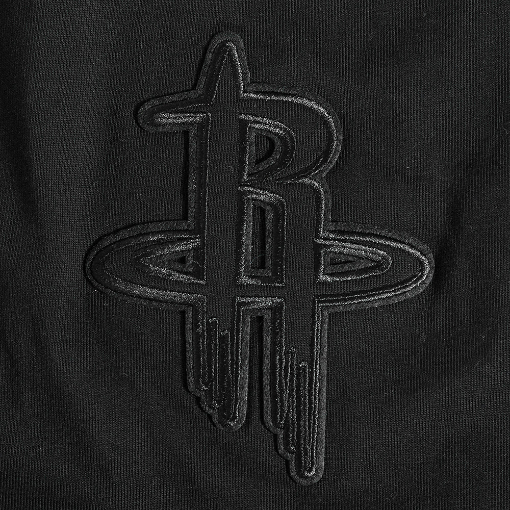 NBA HOUSTON ROCKETS NEUTRAL MEN'S DROP SHOULDER TEE (BLACK) - Image 10