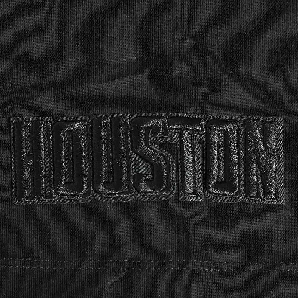 NBA HOUSTON ROCKETS NEUTRAL MEN'S DROP SHOULDER TEE (BLACK) - Image 11