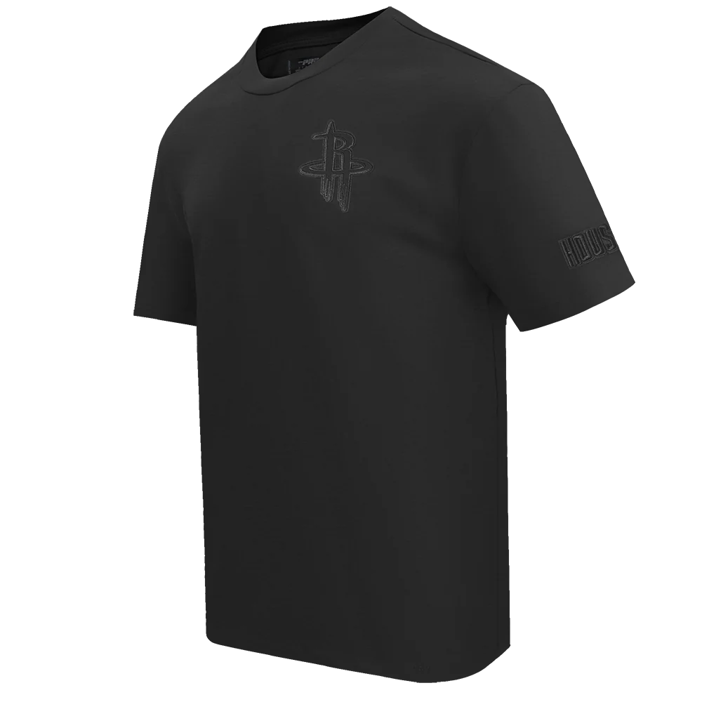 NBA HOUSTON ROCKETS NEUTRAL MEN'S COTTON JERSEY DROP SHOULDER TEE (GUAVA) - Image 2