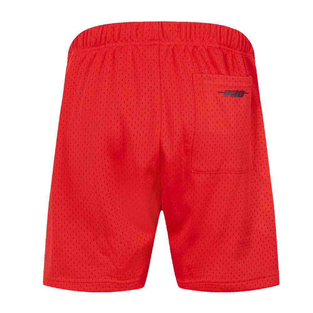 NBA HOUSTON ROCKETS CLASSIC MEN'S MESH SHORT (RED) - Image 4