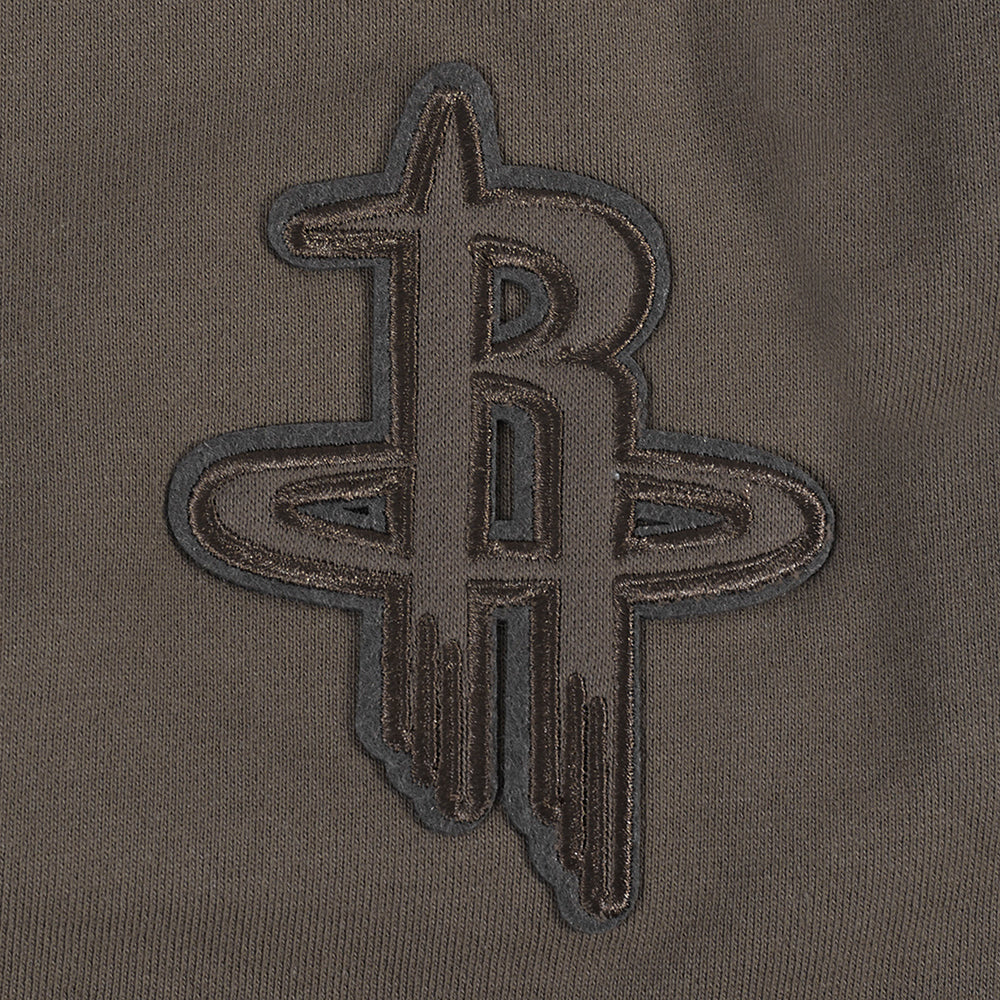 NBA HOUSTON ROCKETS NEUTRAL MEN'S SHORT (DARK TAUPE) - Image 10