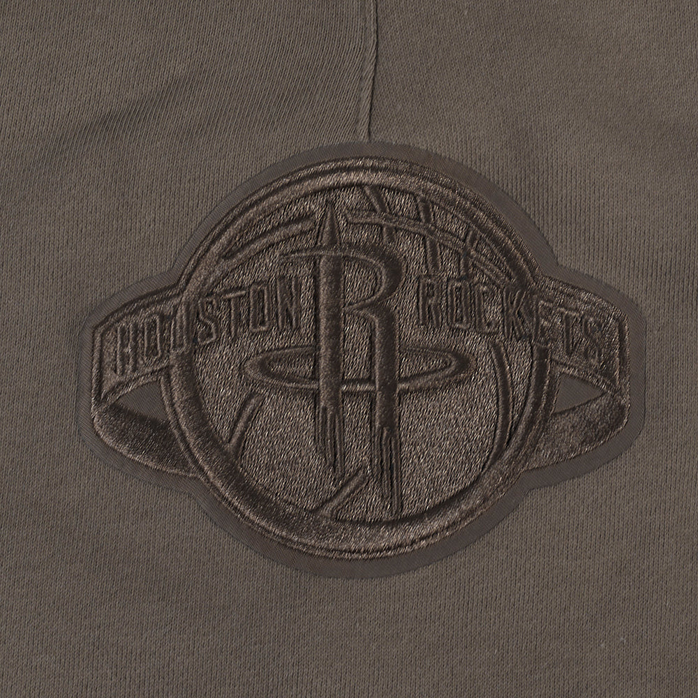 NBA HOUSTON ROCKETS NEUTRAL MEN'S SHORT (DARK TAUPE) - Image 9