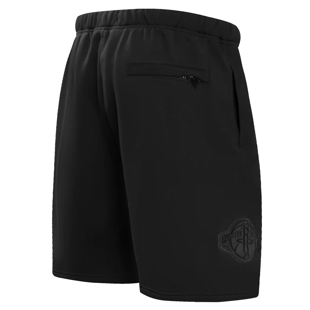 NBA HOUSTON ROCKETS NEUTRAL MEN'S FLEECE SHORT (GUAVA) - Image 3