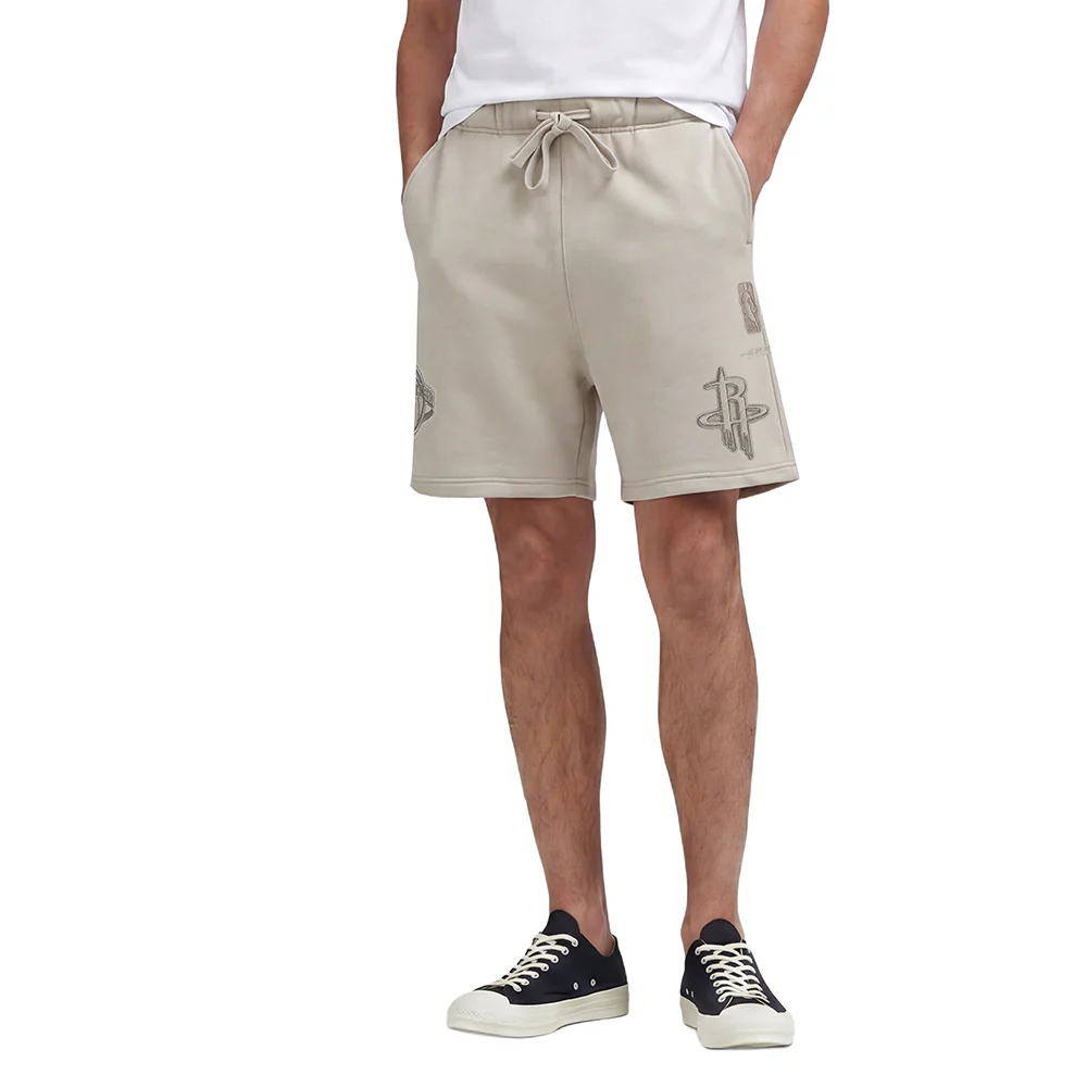 NBA HOUSTON ROCKETS NEUTRAL MEN'S SHORT (TAUPE)