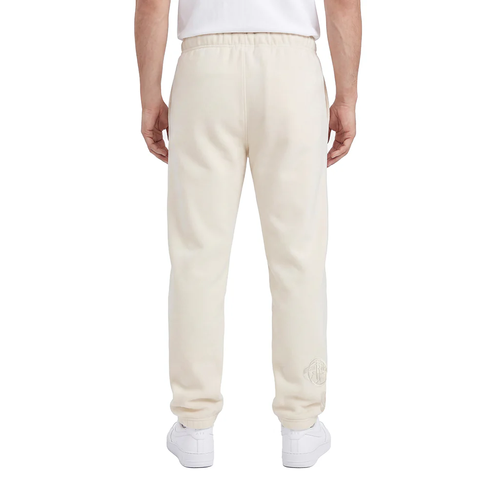 NBA HOUSTON ROCKETS NEUTRAL MEN'S SWEATPANT (EGGSHELL) - Image 2