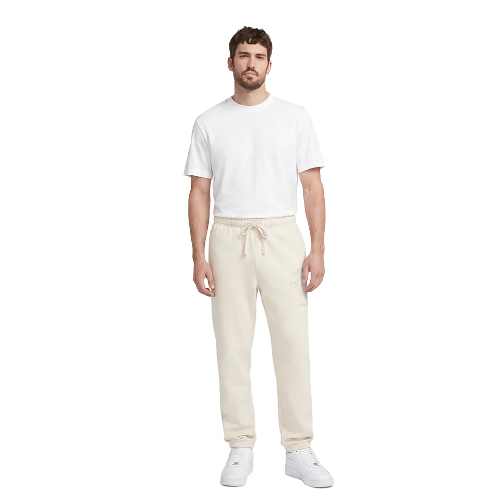 NBA HOUSTON ROCKETS NEUTRAL MEN'S SWEATPANT (EGGSHELL) - Image 3