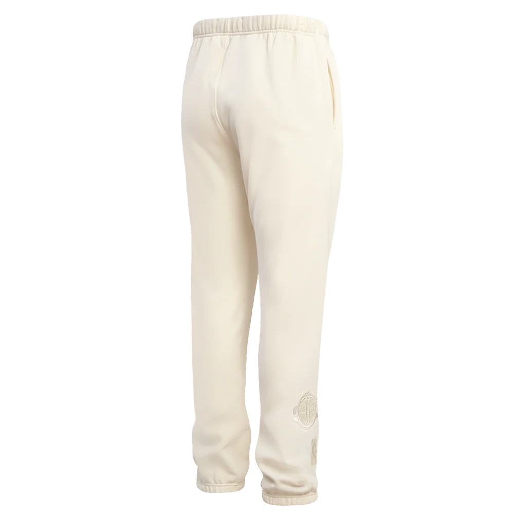NBA HOUSTON ROCKETS NEUTRAL MEN'S SWEATPANT (EGGSHELL) - Image 7