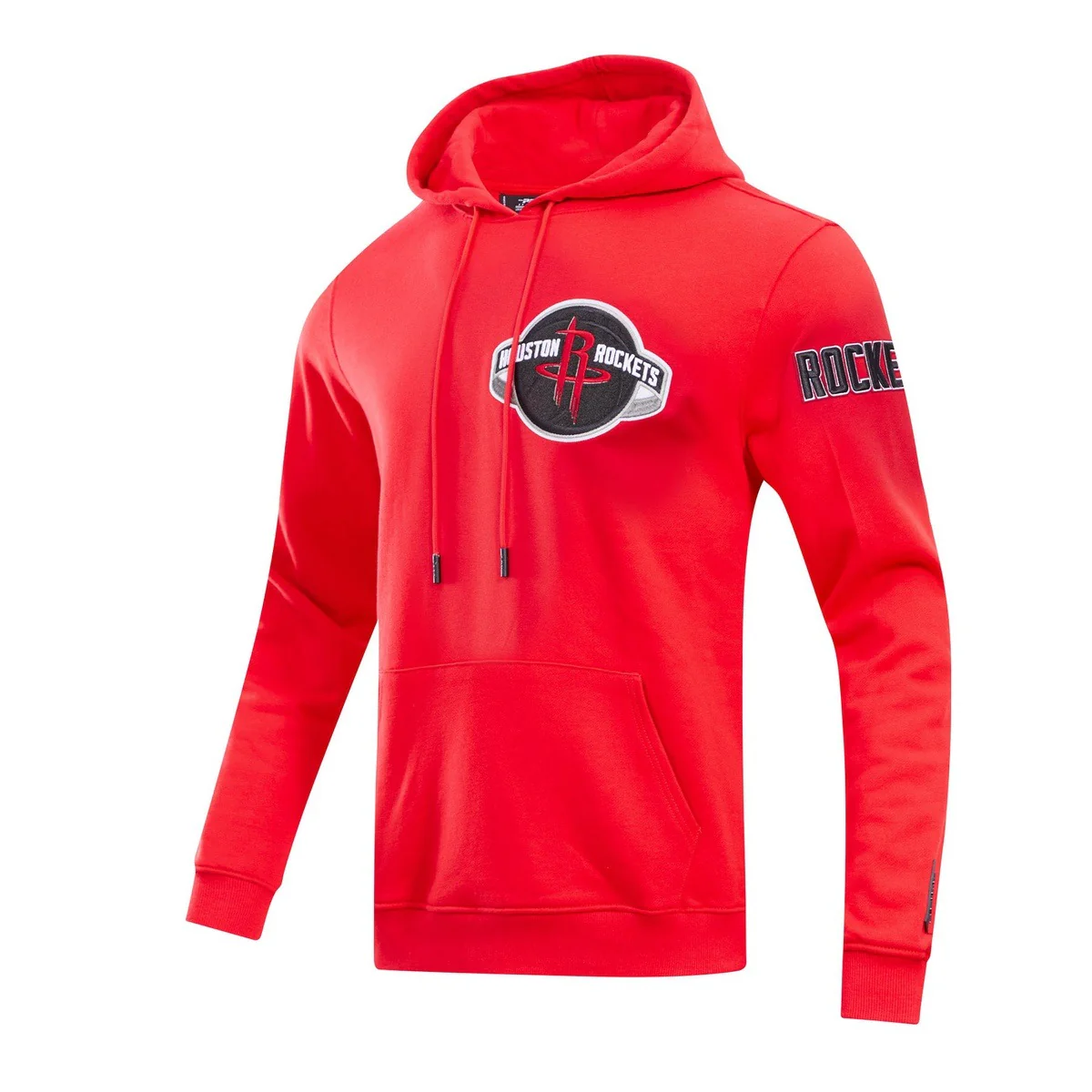 NBA HOUSTON ROCKETS CLASSIC CHENILLE MEN'S PO HOODIE (RED) - Image 2