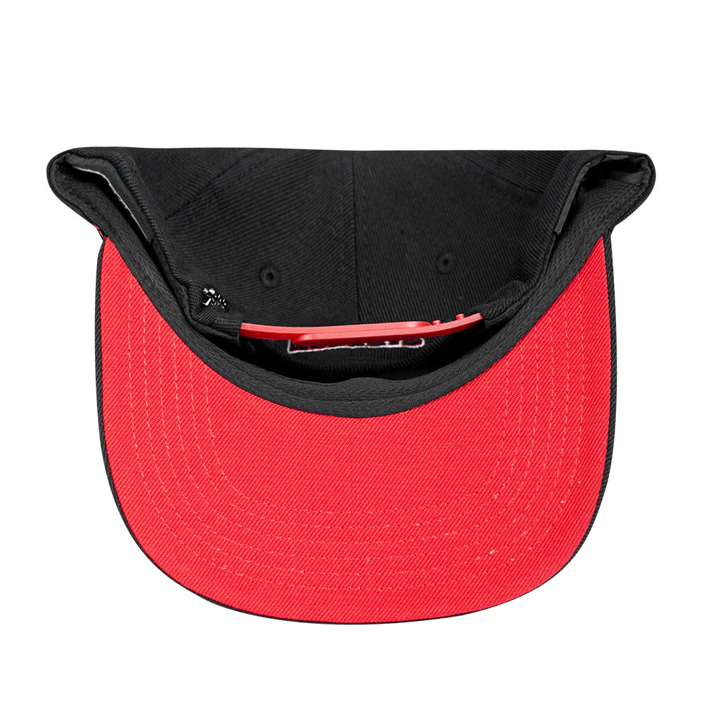 NBA HOUSTON ROCKETS MASHUP UNISEX WOOL SNAPBACK HAT (BLACK) - Image 7