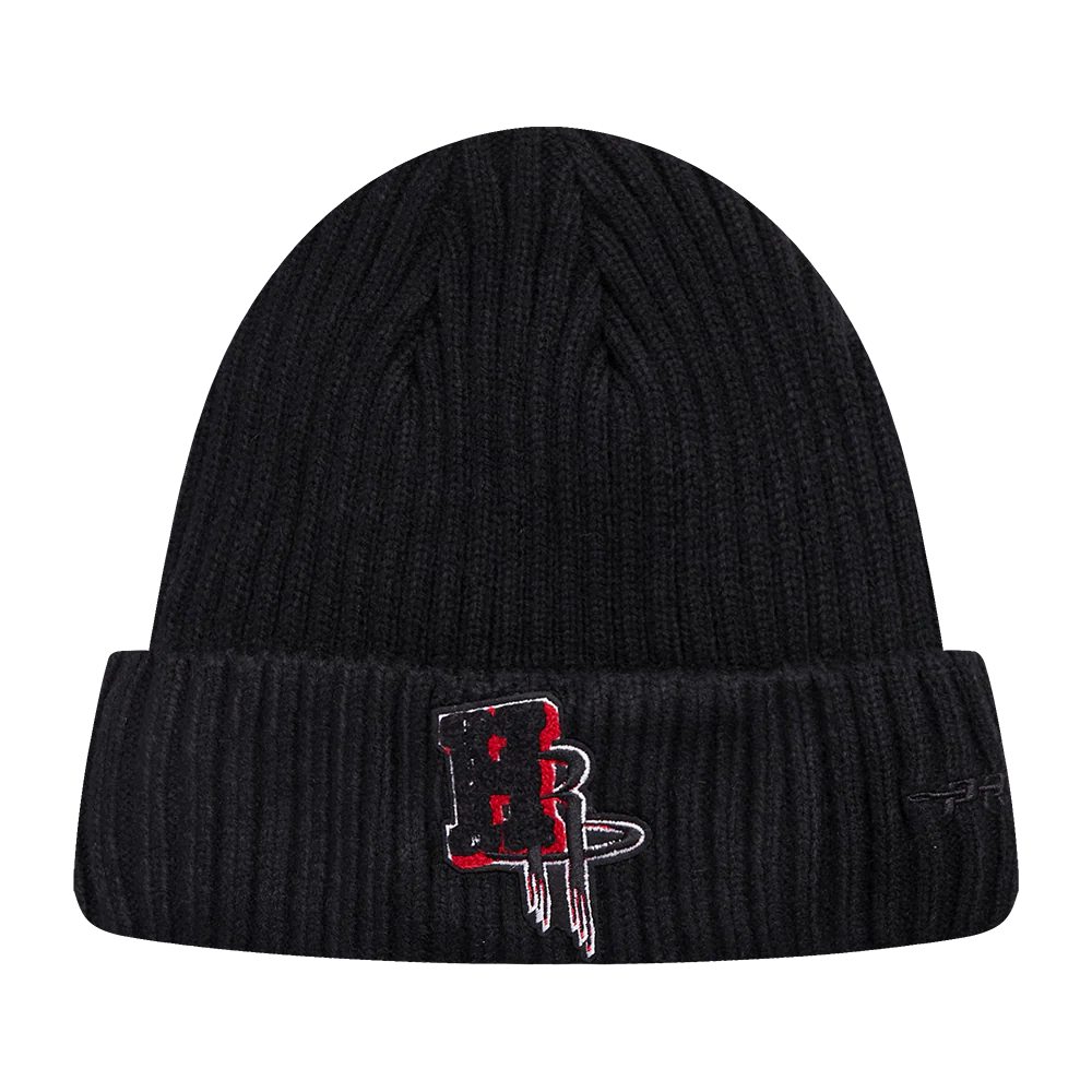 NBA HOUSTON ROCKETS MASH UP BEANIE (BLACK)