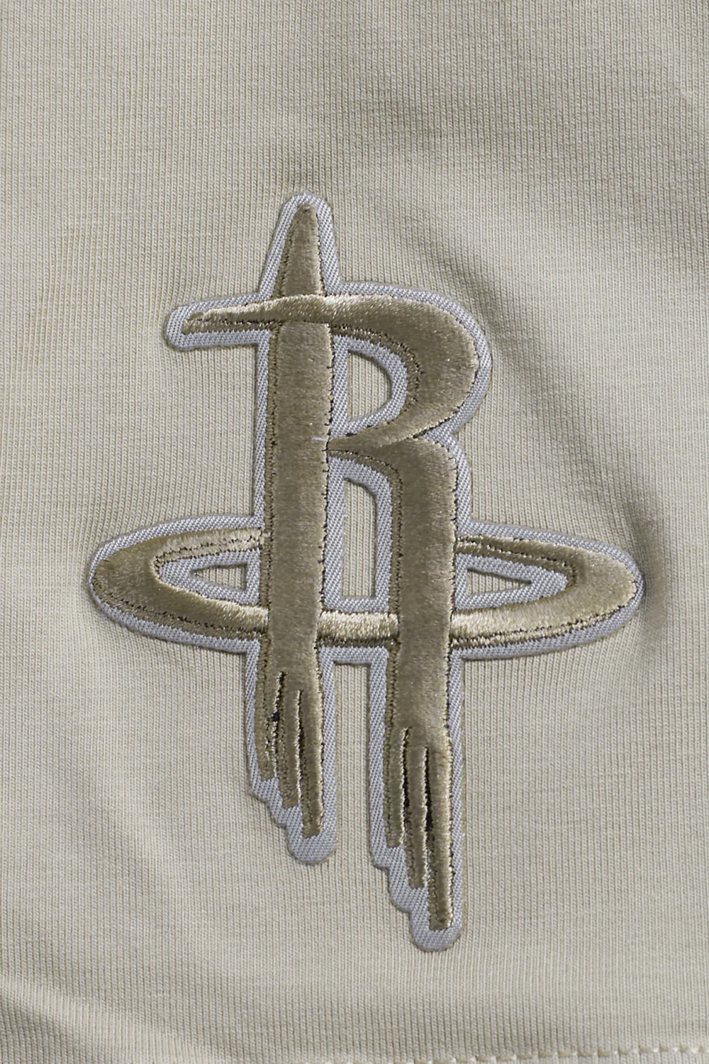 NBA HOUSTON ROCKETS NEUTRAL WOMEN'S BOXY TEE (TAUPE) - Image 8
