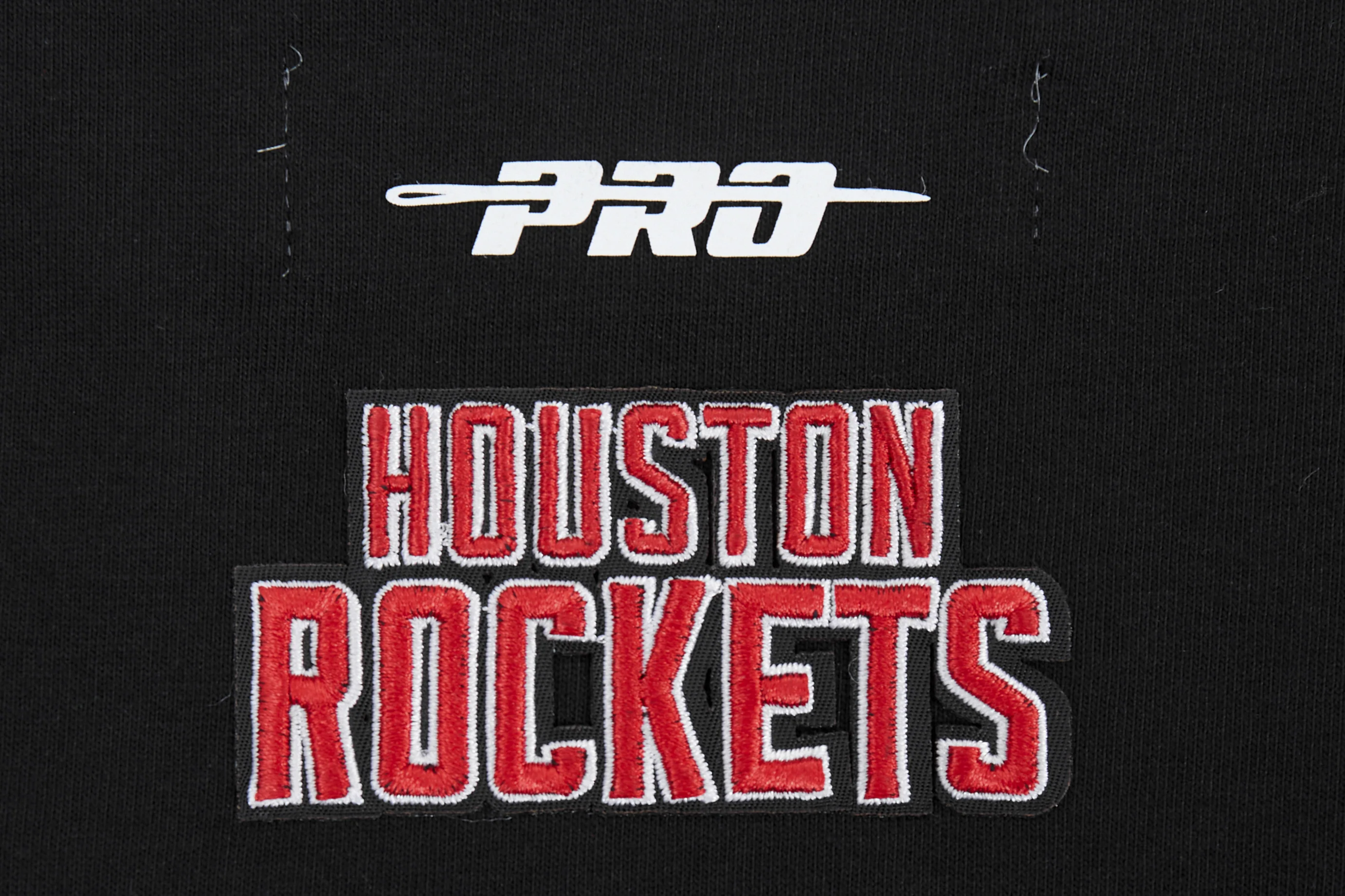 NBA HOUSTON ROCKETS SCRIPT TAIL WOMEN'S BOYFRIEND TEE (BLACK) - Image 6