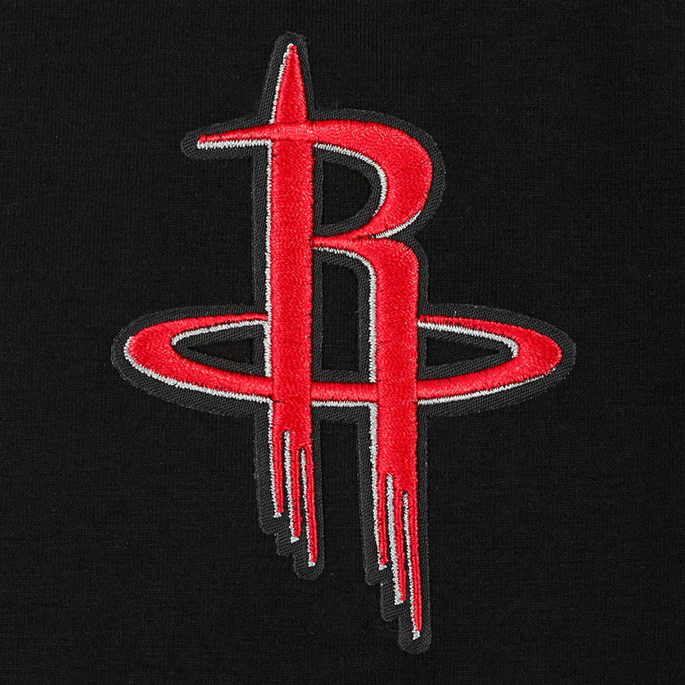NBA HOUSTON ROCKETS WINGSPAN WOMEN'S SJ BOXY TEE (BLACK) - Image 7