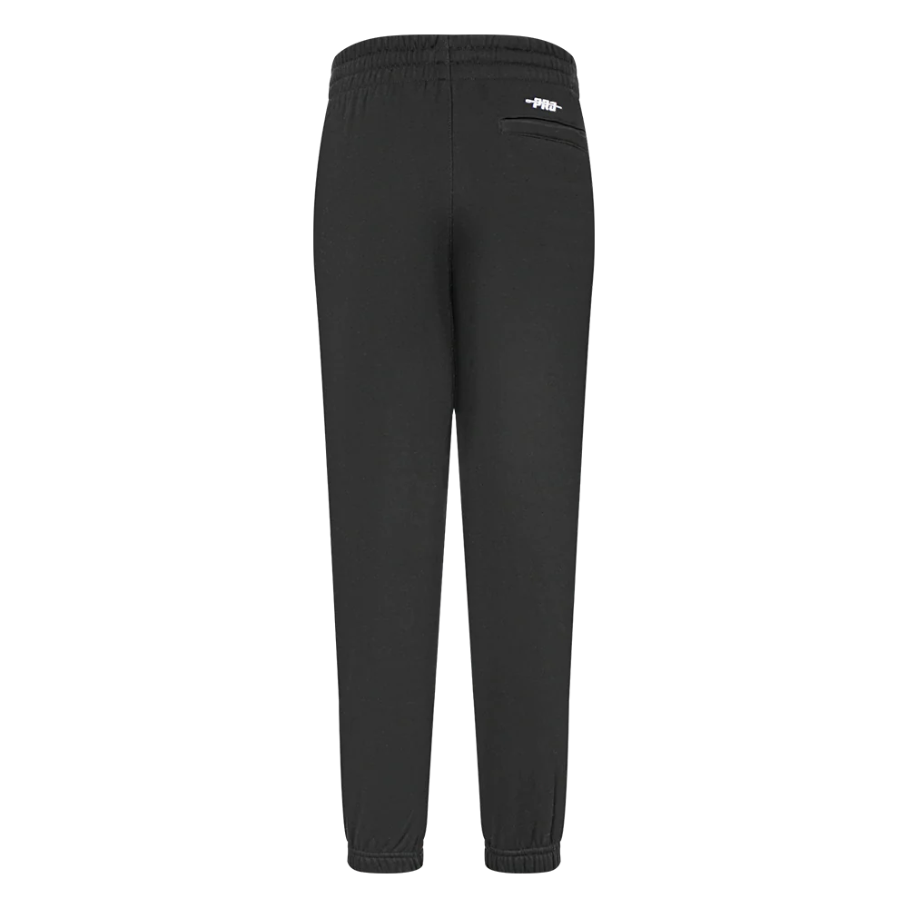 NBA HOUSTON ROCKETS CLASSIC BIG BOYS FLEECE SWEATPANT (BLACK) - Image 4