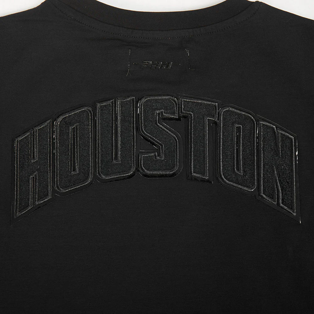 NBA HOUSTON ROCKETS TRIPLE BLACK WOMEN'S BODY CON DRESS (TRIPLE BLACK) - Image 7
